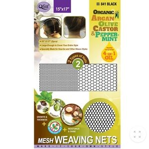 Qfitt Mesh Weaving Nets 15x17 Black